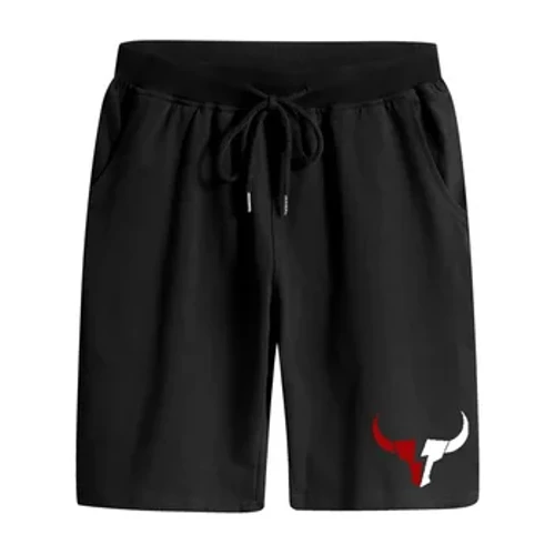 Shorts Dath Soladach Scaoilte Ócáideach Samhraidh na bhFear, Shorts Giomnáisiam, Shorts Spóirt, íochtair na bhFear Compordach agus Faiseanta
