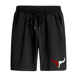 Nowe męskie letnie luźne spodenki w jednolitym kolorze, spodenki gimnastyczne, spodenki sportowe, wygodne i modne męskie spodnie