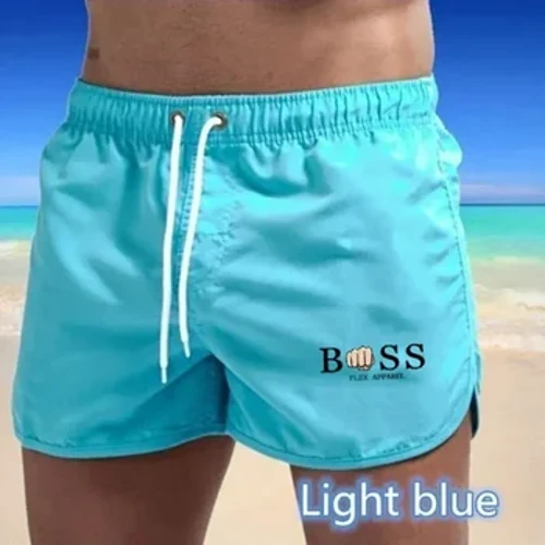 Gizonezkoen bainu galtza berriak Udako bainujantzia koloretsuak Gizonezko bainujantzia Igeriketa enborrak Sexy Hondartzako galtza motzak Surf taula Gizonezkoen arropa galtzak