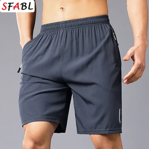 Board Shorts Heren Zomer Gym Korte Broek Sport Sneldrogende Ritszakken Training Running Korte Broek Heren Gym Shorts Heren Workout