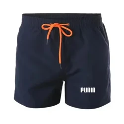 Summer Man Badkläder Badshorts Trunks Beach Board Shorts Simbyxor Baddräkter Herr Andas Löpsport Surfing Shorts