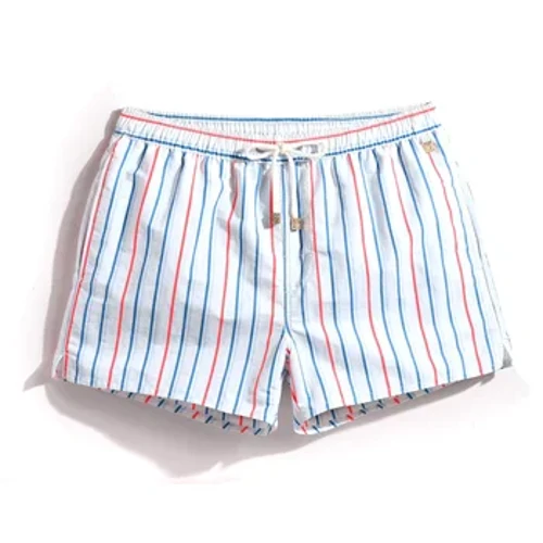 Phong Cách Mới Nam Sọc Quần Short Mùa Hè Quần Short Nam Thời Trang Hot Quần Short Đi Biển Nam Ban Quần Short Plus Szie