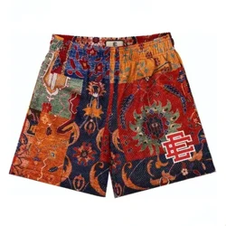 2024 Eric Emanuel Men Beach Board Shorts Fitness Training Workout Sport Short Pants Women Summer Gym Jogging Mesh Casual Shorts