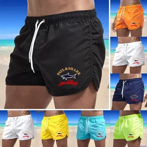 Mewah Dicetak Cepet Kering Musim Panas Pria Renang Pakaian Renang Pantai Boardshorts Celana Pendek Renang Pakaian Pantai kanggo Pria