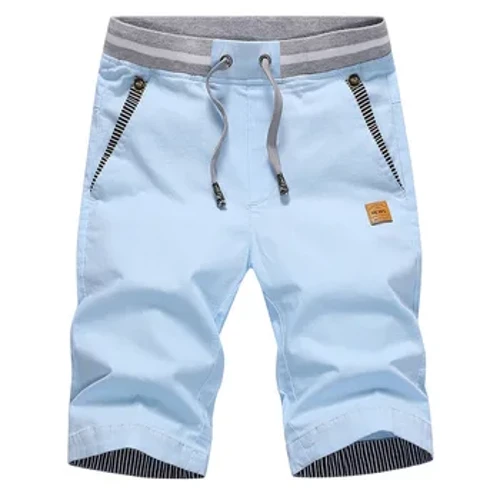2023 verão shorts masculinos quente casual algodão moda boardshort bermuda masculino cordão elástico na cintura calças shorts de praia