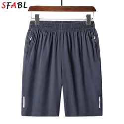 Mùa hè Nhanh Khô Ban Quần Short Nam Mỏng Quần Jogger Quần Short Nam Đáy Quần Dài Chạy Bộ Thể Dục Thoáng Khí Tập Gym Tập Thể Thể Thao Nam