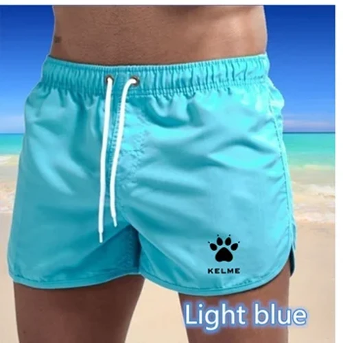 Pantalones cortos de playa de lujo para hombre, ropa de baño de secado rápido, calzoncillos de tabla, bañadores deportivos para gimnasio y correr, ropa de playa 2024