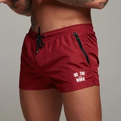 Đồ Bơi Nam Quần Bơi Mùa Hè Thường Ngày Đi Biển Ban Quần Short Nam Nhanh Khô Chạy Lướt Thể Dục Quần Short Tập Gym Túi Dây Kéo