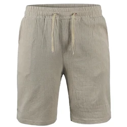 KB 2022 Bríste Línéadaigh Cadáis na bhFear Nua Pants Fireann Samhraidh Bríste Línéadaigh Dath Soladach Breathable Éadaí sráide Folláine S-3XL