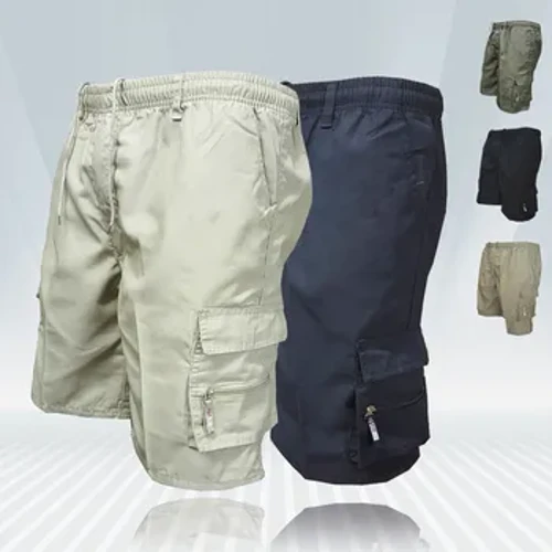 Moda erkaklar harbiy yuk shimlari erkaklar taktik shimlari Casual katta cho'ntak sport shimlari yuk panellari shimlari katta o'lchamli erkaklar uchun