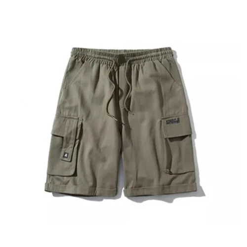 Funktionella wind cargo byxor shorts dam lösa BF neutral vind tunna sommarbyxor