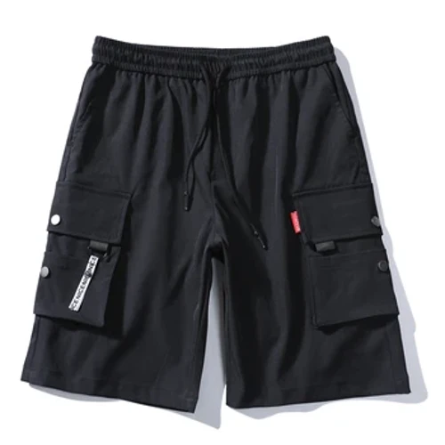 I-Cargo Shorts Imfashini yabesilisa ehlobo ins amabhulukwe avamile abafundi abathrendayo amabhulukwe aphephezelayo echwebeni