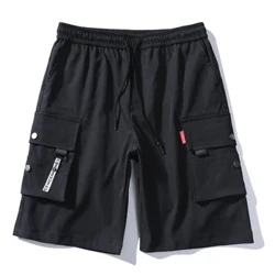 Cargo Shorts Samhradh faisin na bhfear i pants ócáideacha ócáideacha mic léinn pants gaoithe calafoirt