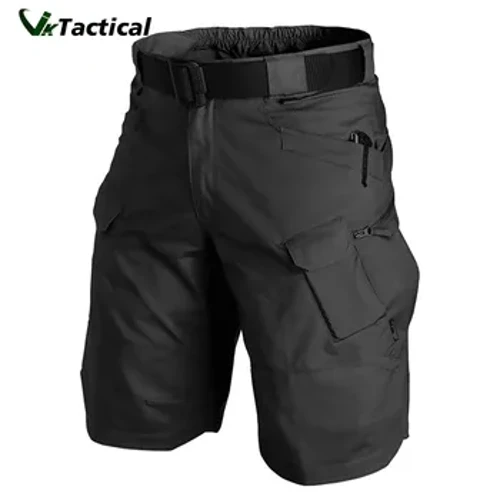 Nam Đô Thị Chiến Thuật Quân Đội Quần Short Ngoài Trời Chống Thấm Nước Chống Mòn Quần Shorts Nhanh Khô Nhiều Túi Plus Kích Thước Quần Đi Bộ Đường Dài