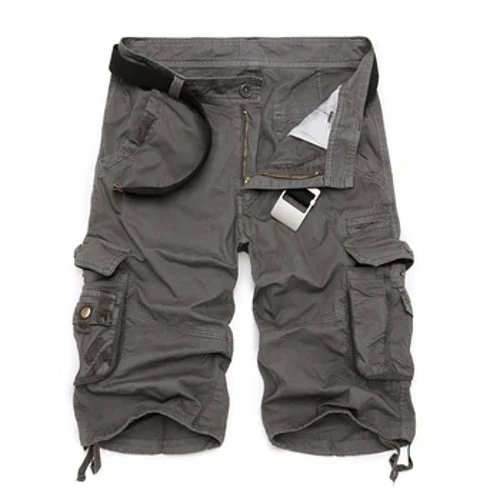 Nam Quân Sự Quần Shorts 2024 Thương Hiệu Quân Đội Mới Ngụy Trang Chiến Thuật Quần Short Nam Cotton Ngắn Làm Việc Ngắn Quần Plus Kích Thước