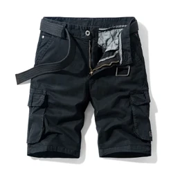 Mùa Hè 2023 Hàng Hóa Ngắn Nam Thời Trang Quần Short Nam Quân Sự Hàng Hóa Bỏ Túi Quần Cotton Nam Chiến Thuật Quần Short Không Dây Plus kích Thước