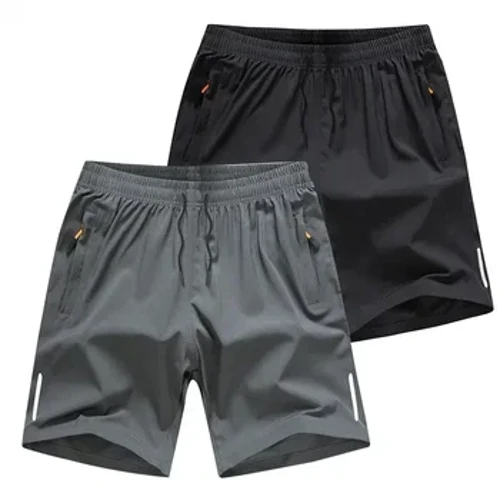 Zomer Casual Shorts Heren Ademend Strandshorts Ijszijde Comfortabele Fitness Basketbal Sport Korte Broek Mannelijke hardloopshorts
