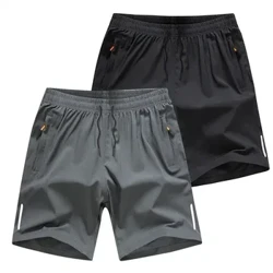 Mùa hè Váy Nam Thoáng Khí Quần Short Đi Biển băng lụa Thoải Mái Thể Dục Bóng Rổ Thể Thao Quần Ngắn Nam chạy bộ