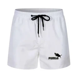 Vasaros Vyrai Beach Homme Ice Cool Patogus Kvėpuojantis Tamprus Slim Fit Sportinis Bėgimas Kultūrizmo Šortai Bėgiotojai Sporto šortai