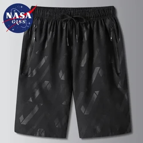 NASA GISS suvised jääpüksid õhukesed meeste Capris vabaaja mitmekülgsed sirge säärega sportlikud vabaaja trendikad püksid