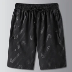 Quần Short Băng Mùa Hè Mỏng Capris Thường Ngày Đa Năng Chân Thẳng Thể Thao Quần Hợp Thời Trang