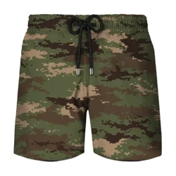 Nga Ngụy Trang Quân Sự Người Hâm Mộ Chiến Thuật Ban Quần Short Nam Đi Biển Quần Ngắn Hawaii Quần Bơi Bơi Thân Băng Mát Quần Short