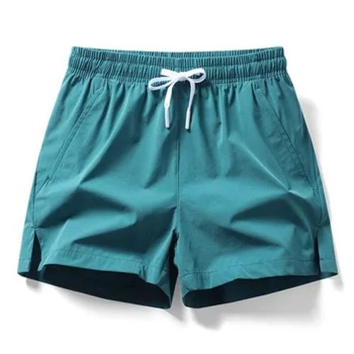 2024 New Men Beach Quick Dry Running Sports Shorts Par Sommer Is Silke Elastic Fitness Gym Bukser Oversize 4XL Dame Bukser