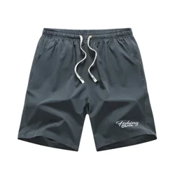 Mode Nieuwe Heren Ijs Zijde Shorts Zomer Dunne Gedeelte Losse Hardlopen Sport Strand Broek Sneldrogende Vrije Tijd Vijf minuten Broek