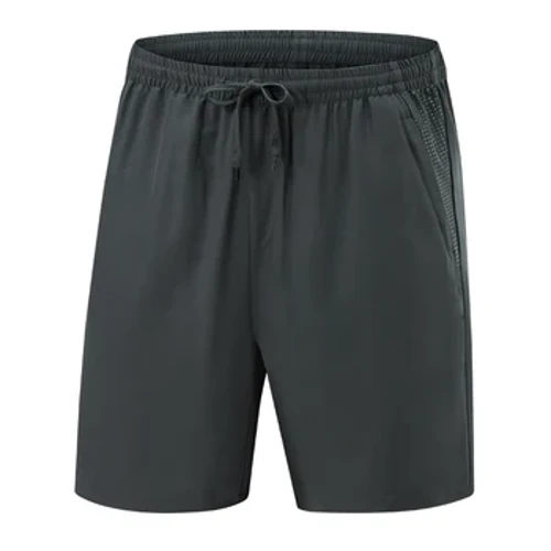 [M-9XL] Quần short nam cỡ lớn có túi khóa kéo, quần short thể thao, nhanh khô, lụa băng thoáng khí, chạy bộ, quần mỏng thể dục