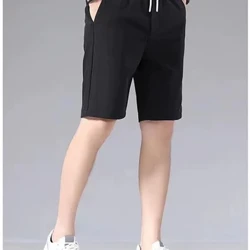 Ice Silk Nhanh Khô Quần Short Nam Mùa Hè Áo Khoác Ngoài Mỏng 2024 Mới Bóng Rổ Thể Thao Chạy Bộ Quần Âu
