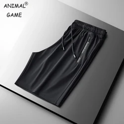 Summer Mens Lightweight Large Shorts Bagong Ice Silk Quick Dry Pants Jogger Gym Sweatwear Sport Sweatpants