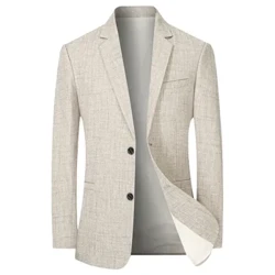 Blazer da uomo sottili giacche giacche da lavoro casual cappotti firmati nuova primavera estate abiti formali giacche slim fit giacche taglia 4X