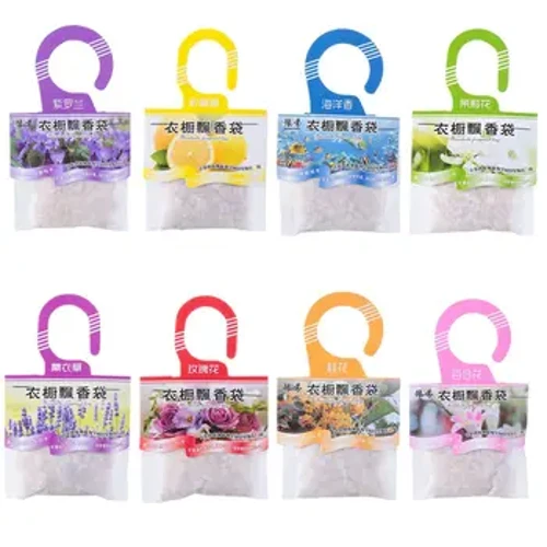 1Pack Persawr Naturiol Bag Crog Sbeis Cwpwrdd Dillad Papur Sachets Bag Aromatherapi Ffresyddion Aer Cabinet