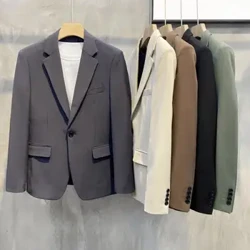 Erkek eşikleri Tomus Gyzyl Blazer Iki göwüsli erkekler Gysga balakly toý ýigidi prom partiýasy Erkek Terno Masculino