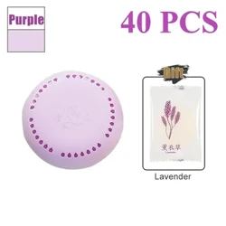 40-1PCS cietais gaisa atsvaidzinātājs tualete aromterapijas aromāts noturīgs dezodorants guļamistabas skapis auto mājas mājsaimniecības apaļais atsvaidzinātājs
