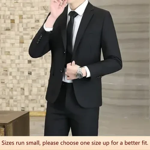 Herr Business Casual Kläder i västerländsk stil Kostymjacka Topp för vår Höst Bröllop Professionell formell liten kostym