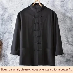 Hợp Thời Trang Vintage Nam Hanfu Đường Phù Hợp Với Phong Cách Trung Hoa Dài Tay Áo Blazer Thanh Niên Cộng Hòa Trung Quốc Quần Áo