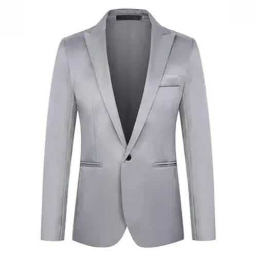 Spring Casual Versatile Single-Breasted Western-style na damit para sa mga kalalakihan na naka-istilong one-button maliit na suit