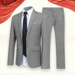 1 Seti Fa'aigoa Fa'atama'ita'i ofuvae Blazer Style Fa'a-Peretania Suti Fa'ata'ita'i Seti Turndown Collar Tasi Ki Lapel Suit Set of Streetwear