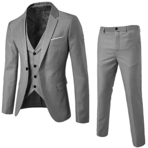 Fir Clasaiceach 3 Phíosa a Chur Chulaith Bainise D'Fhir culaith caol Jacket Vest Pant Fir Tuxedo éadaí Cíche Aonair Homme