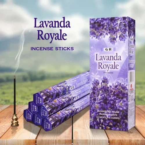India Sandeltre Røkelsespinner Meditasjon Lavendel Salvie Palo Santo Rose Jazmin Line Røkelse Aromaterapi Varig duft