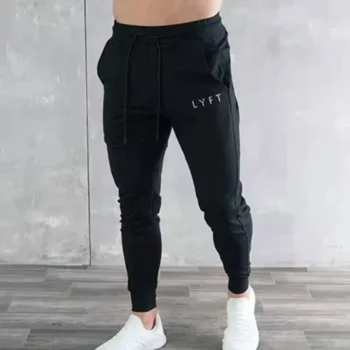 LYFT Muscle Fitness Brothers été nouveau pantalon de sport décontracté à la mode en plein air course respirant léger pieds pantalon