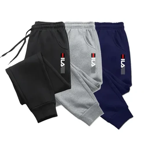 2023 Fitness Egzersiz Marka eşofman altları Sonbahar Kış Erkek Pamuk Spor Pantolon Joggers Sweatpants Erkekler Rahat dar pantolon