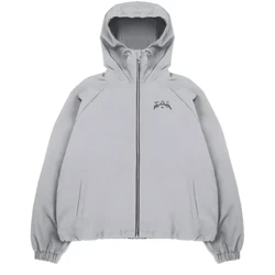 Y2k Hip Hop Pattern Embroidery Zip Up Hoodies Lalaki Babae Vintage Windbreaker Streetwear Sweatshirt Bomber Jacket Kpop na Damit