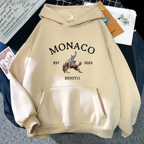 I-albhamu entsha kanogwaja omubi ka-Nadie Sabe Lo Que Va Pasar Manana Ama-Sweatshirts Amadoda e-Grunge Street Hoodies Izingubo Ezifudumale Ezidlulele Ngama-Pullover 90s