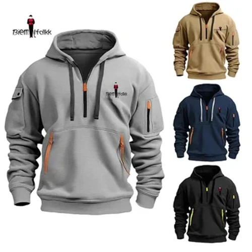 Biyin 2024 algodão caído ombro com capuz moletom masculino feminino plus size solto pulôver moda moletom