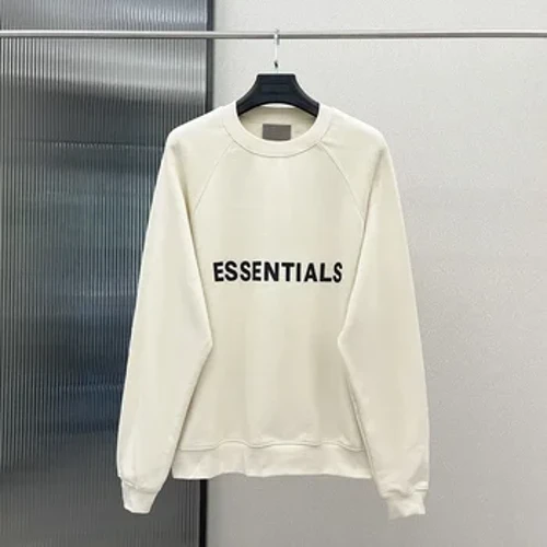 2023 nouveau sweat-shirt de mode de haute qualité hommes essentiels sweat-shirts lettre col rond sweats à capuche Hip hop unisexe 100% coton pull