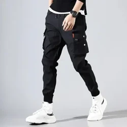 2023 NOWOŚĆ Casual Lose Paste Pants Trendia Korean Style Sporty Spring Summer Cargo Spodnie Brand Footled Footwear