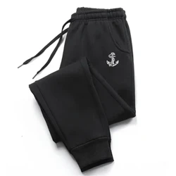 Mùa Thu Đông Quần Nam Mới Trong Quần Áo Nam Quần Âu Thể Thao Chạy Bộ Tracksuits Dài Thấm Hút Mồ Hôi Cho Bông Tai Kẹp Dạo Phố Quần