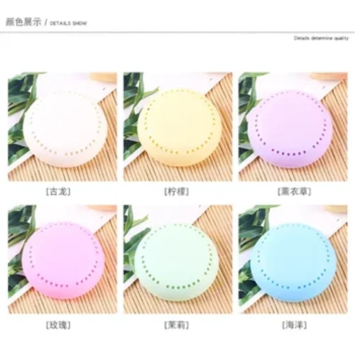 Mea ʻala ʻala ʻala mau loa Deodorization lumi ʻauʻau lako lumi lumi moe kaʻa kaʻa home toilet deodorant solid round fresher